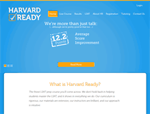 Tablet Screenshot of harvardready.com